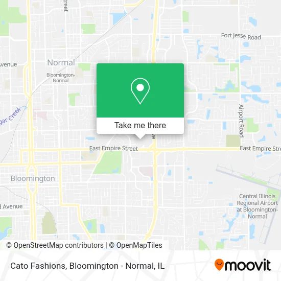 Cato Fashions map
