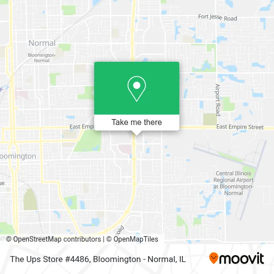 The Ups Store #4486 map