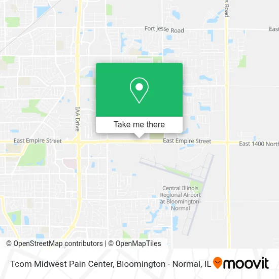 Tcom Midwest Pain Center map