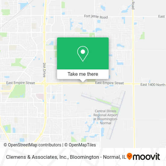 Clemens & Associates, Inc. map