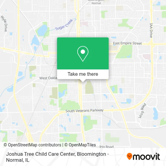 Joshua Tree Child Care Center map