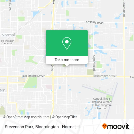 Stevenson Park map