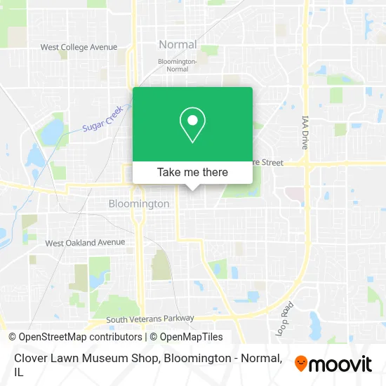 Clover Lawn Museum Shop map