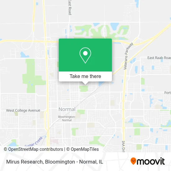 Mirus Research map
