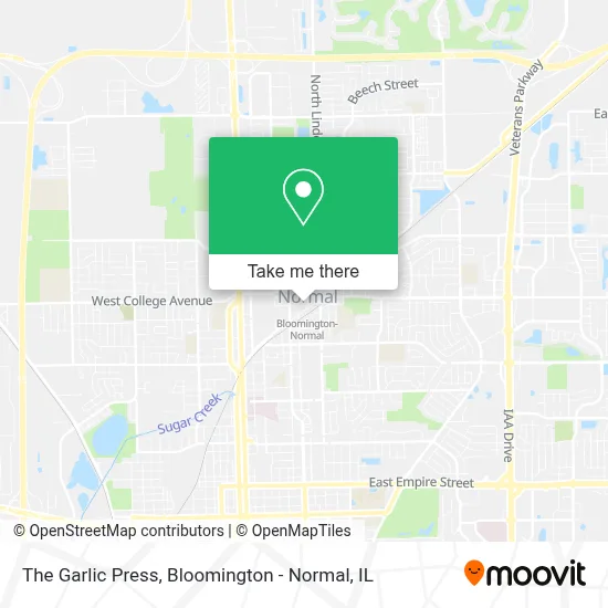 The Garlic Press map