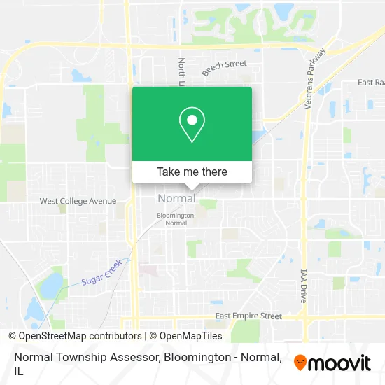Normal Township Assessor map