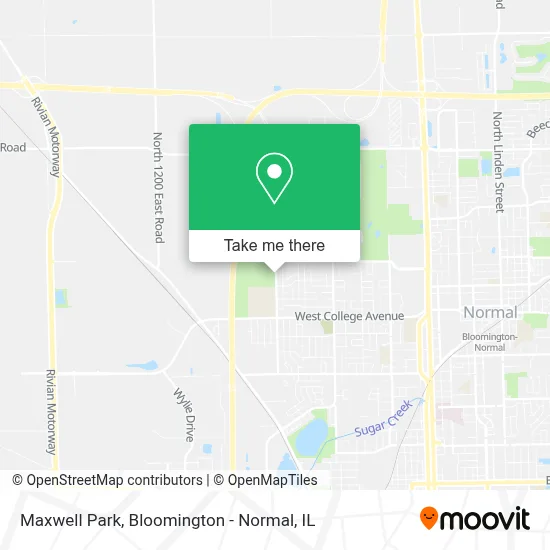 Maxwell Park map