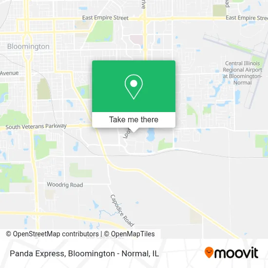Panda Express map