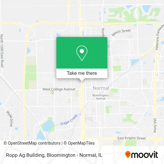 Ropp Ag Building map