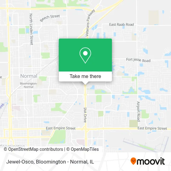 Jewel-Osco map