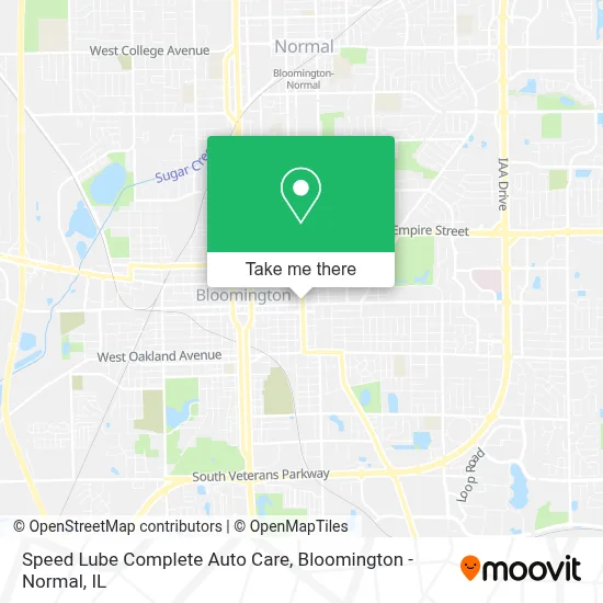 Speed Lube Complete Auto Care map