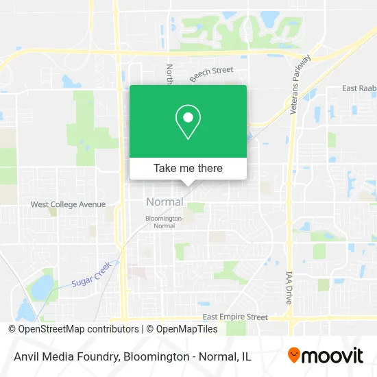 Anvil Media Foundry map