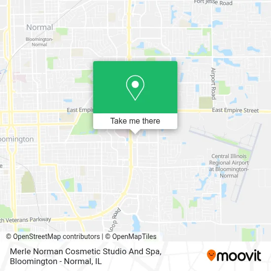 Merle Norman Cosmetic Studio And Spa map