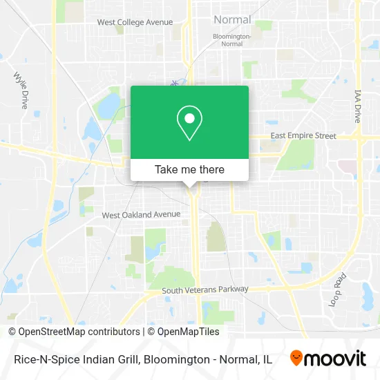 Rice-N-Spice Indian Grill map