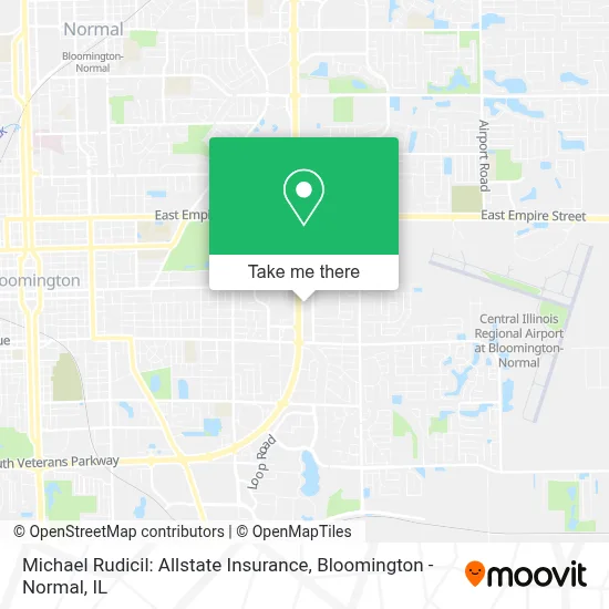 Michael Rudicil: Allstate Insurance map