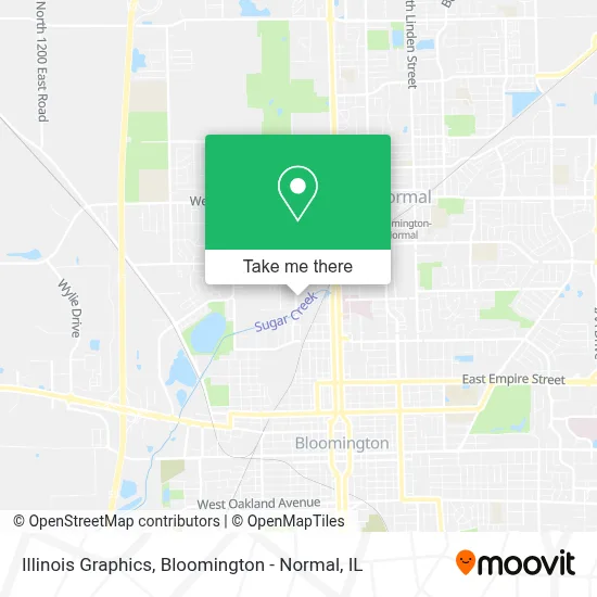 Illinois Graphics map