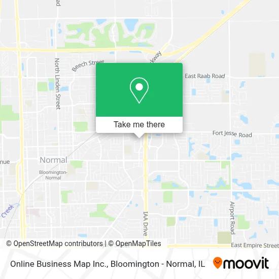 Online Business Map Inc. map
