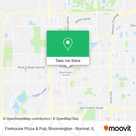 Firehouse Pizza & Pub map
