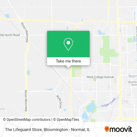 The Lifeguard Store map