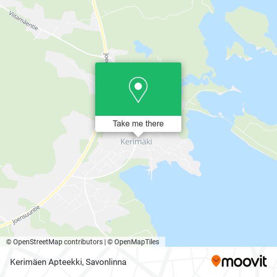 Kerimäen Apteekki map