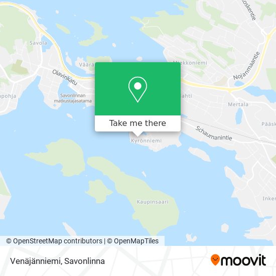 Venäjänniemi map