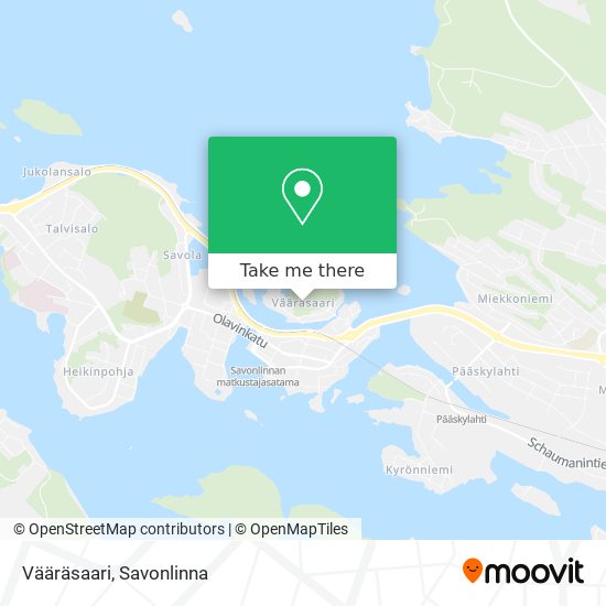 Vääräsaari map