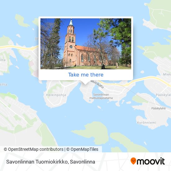 How to get to Savonlinnan Tuomiokirkko by Bus?