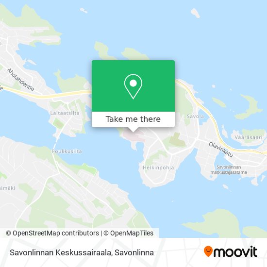 Savonlinnan Keskussairaala map
