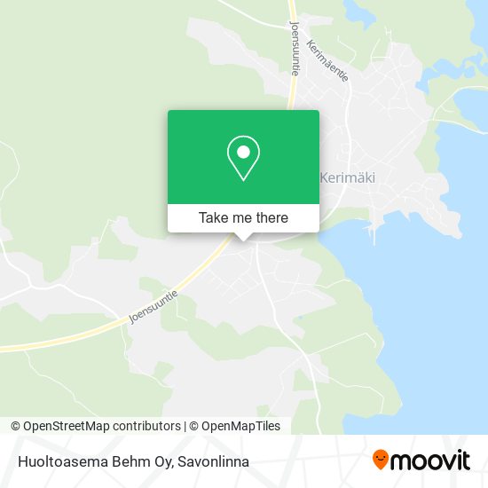 Huoltoasema Behm Oy map