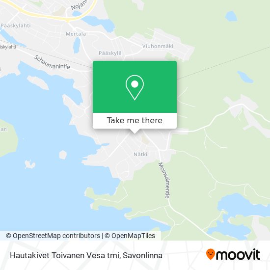 Hautakivet Toivanen Vesa tmi map