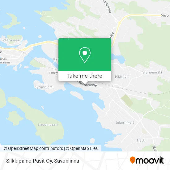 Silkkipaino Pasit Oy map