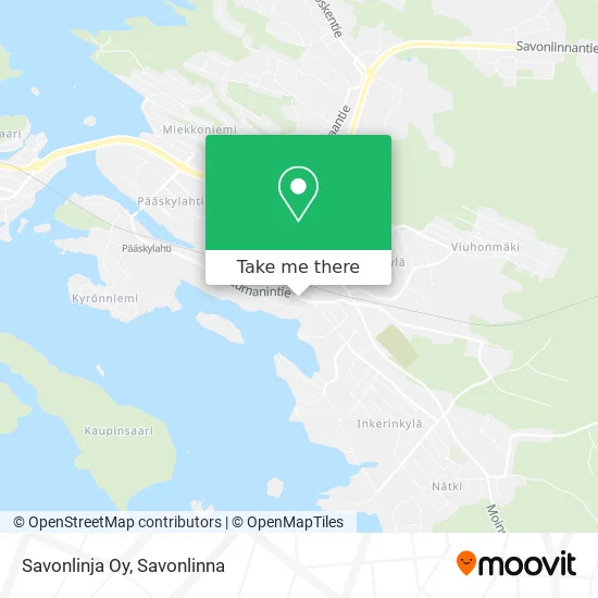 Savonlinja Oy map