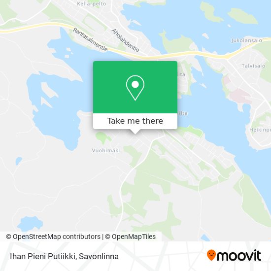 Ihan Pieni Putiikki map
