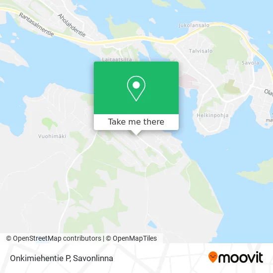 Onkimiehentie P map