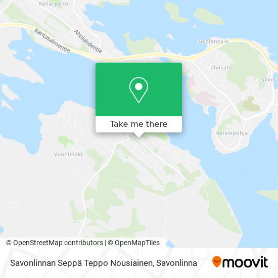 Savonlinnan Seppä Teppo Nousiainen map