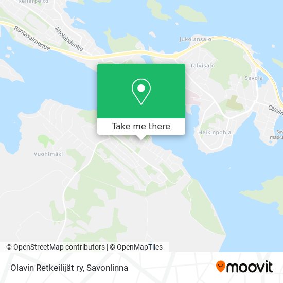 Olavin Retkeilijät ry map