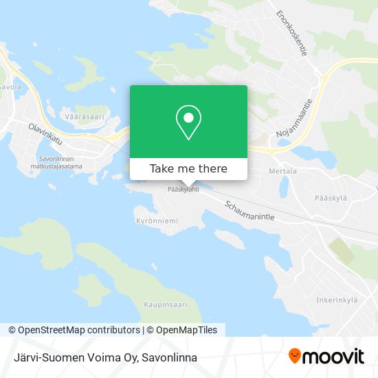 Järvi-Suomen Voima Oy map