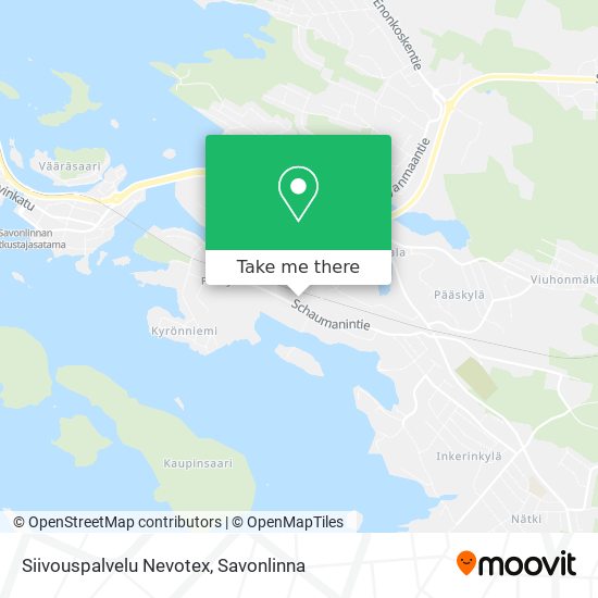 Siivouspalvelu Nevotex map
