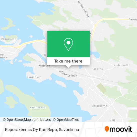 Reporakennus Oy Kari Repo map