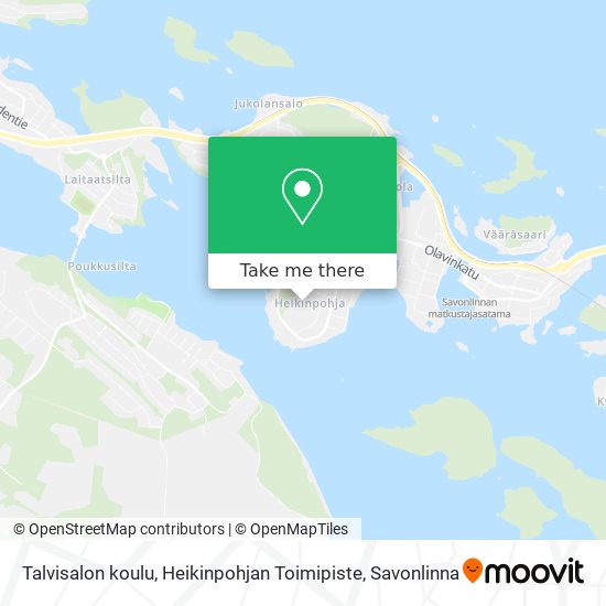 Talvisalon koulu, Heikinpohjan Toimipiste map