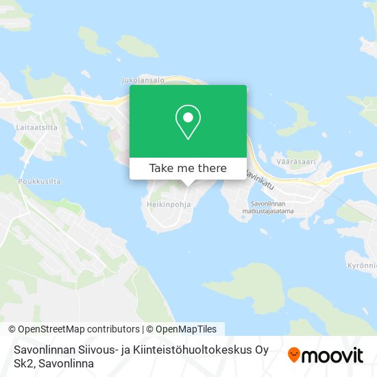 Savonlinnan Siivous- ja Kiinteistöhuoltokeskus Oy Sk2 map