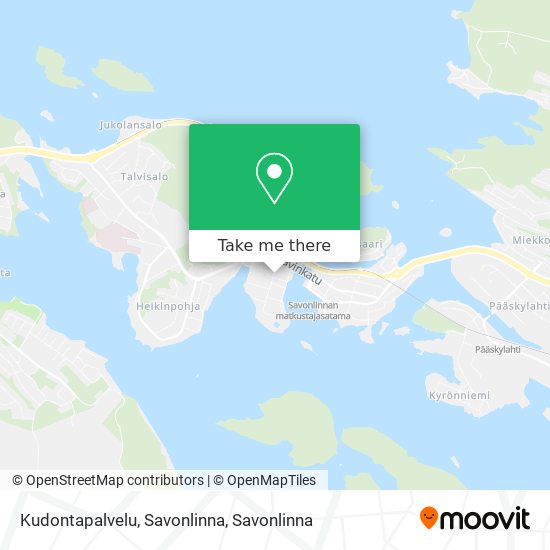 Kudontapalvelu, Savonlinna map