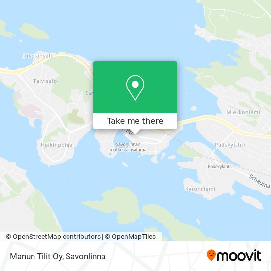 Manun Tilit Oy map