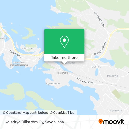 Kolarityö Dillström Oy map