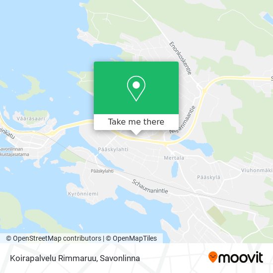 Koirapalvelu Rimmaruu map