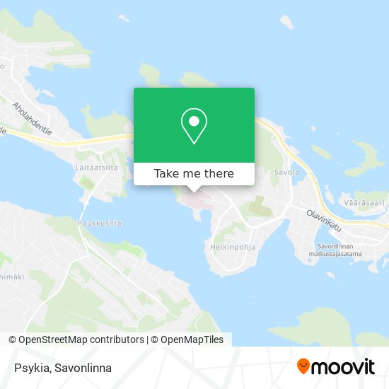 How to get to Psykia in Savonlinna by Bus?