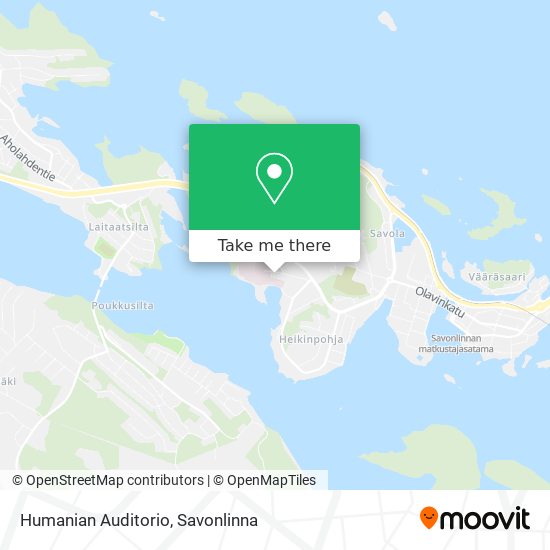 Humanian Auditorio map
