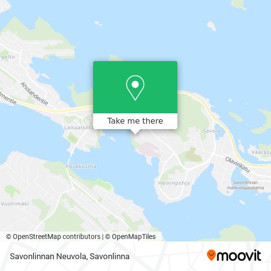 Savonlinnan Neuvola map