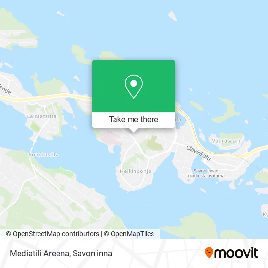 Mediatili Areena map