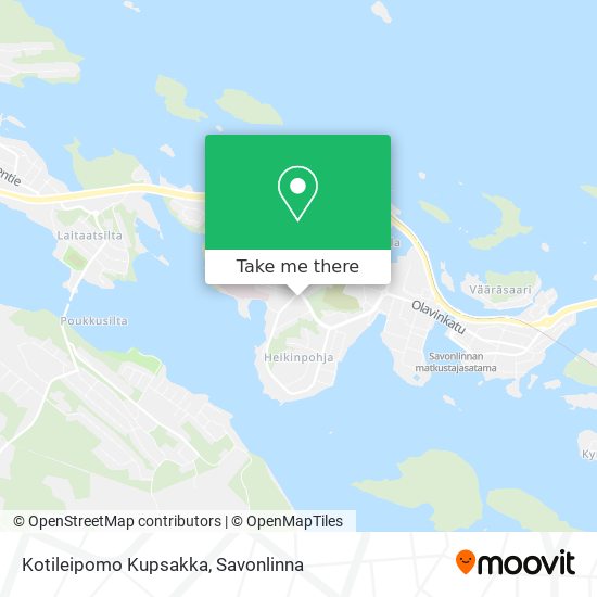 Kotileipomo Kupsakka map